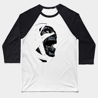 Skull Mummy Baseball T-Shirt